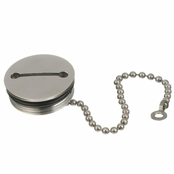 Attwood Marine Attwood Deck Fill Replacement Cap and Chain 66074-3
